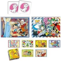 Clementoni - Edukit - Disney - Coffret apprentissage 4 en 1 - 2 puzzle