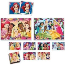 Clementoni - Edukit - Disney Princesses - Coffret apprentissage 4 en 1