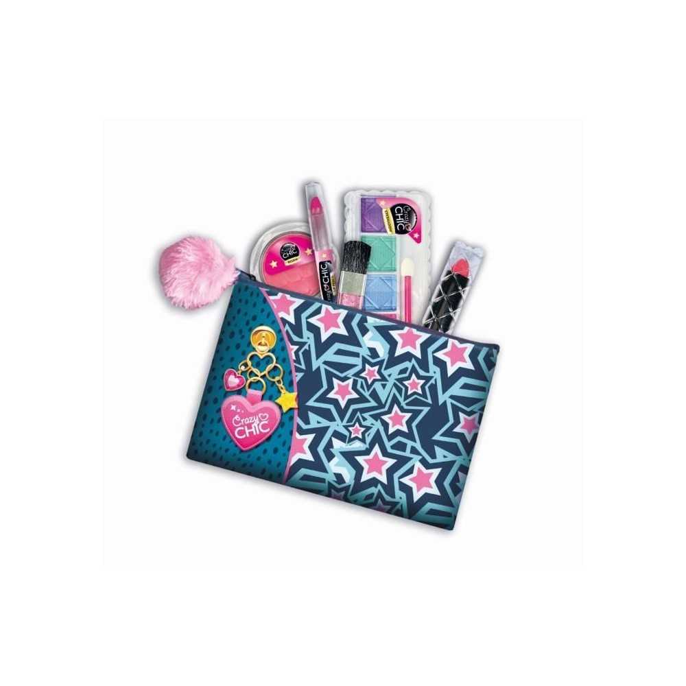 Trousse de Maquillage Lavable en Tissu pour Enfant - Clementoni Crazy