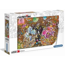 Puzzle - CLEMENTONI - Mordillo The Kiss - Paysage et nature - 6000 pie