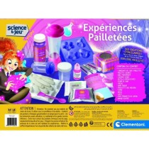 Jeu scientifique pour enfants - CLEMENTONI - Expériences pailletées