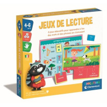 Clementoni - Coffret Jeux de lecture - Jeux d'association et de reconn