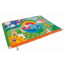 Tapis Matelassé (135x90cm) - Tapis d'Eveil - Tapis Baby Friends - Cle