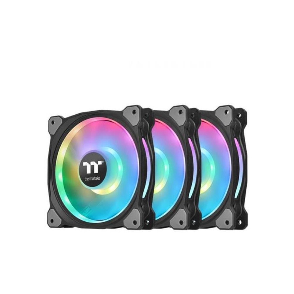 THERMALTAKE Riing Duo 12cm RGB TT Premium (Pack de 3) - Ventilateur 12