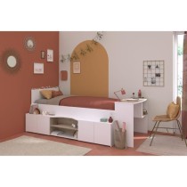 Lit combiné enfant avec rangements et bureau CLoe - 90 x 200 cm - Dé