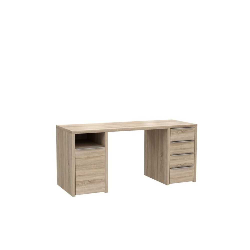 CALPE Bureau chene sonoma - L 160 cm