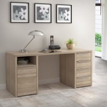 CALPE Bureau chene sonoma - L 160 cm