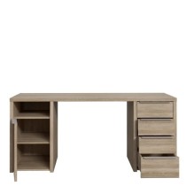 CALPE Bureau chene sonoma - L 160 cm