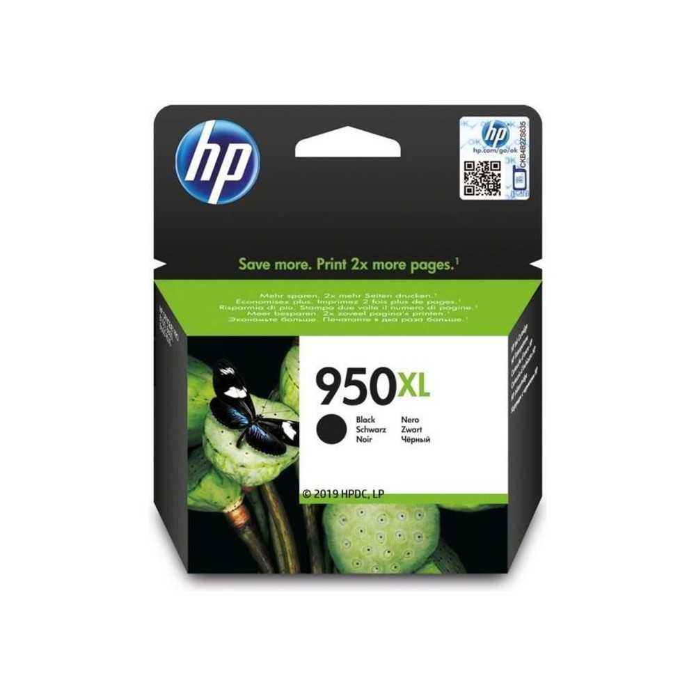 HP 950XL Cartouche d'encre noire grande capacité authentique (CN045AE