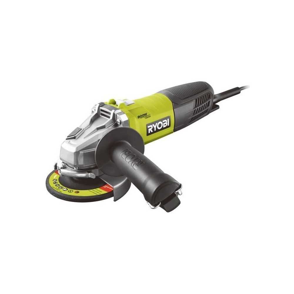 Meuleuse d'angle RYOBI 800W 125mm RAG800-125G