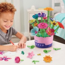 Kit créatif Vtech Créa-fleurs magiques - Bouquet animé en musique - Plastique réutilisé - Blanc