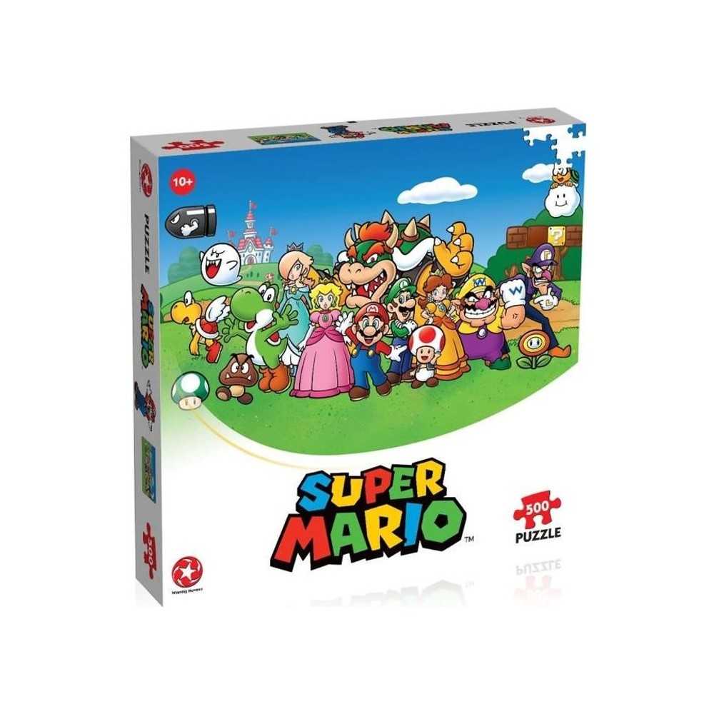 SUPER MARIO AND FRIENDS Puzzle 500 pieces