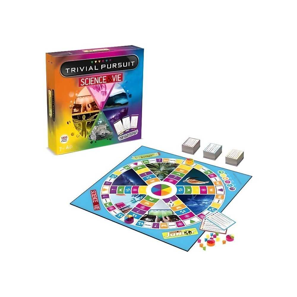 TRIVIAL PURSUIT SCIENCE & VIE - Jeu de plateau - WINNING MOVES