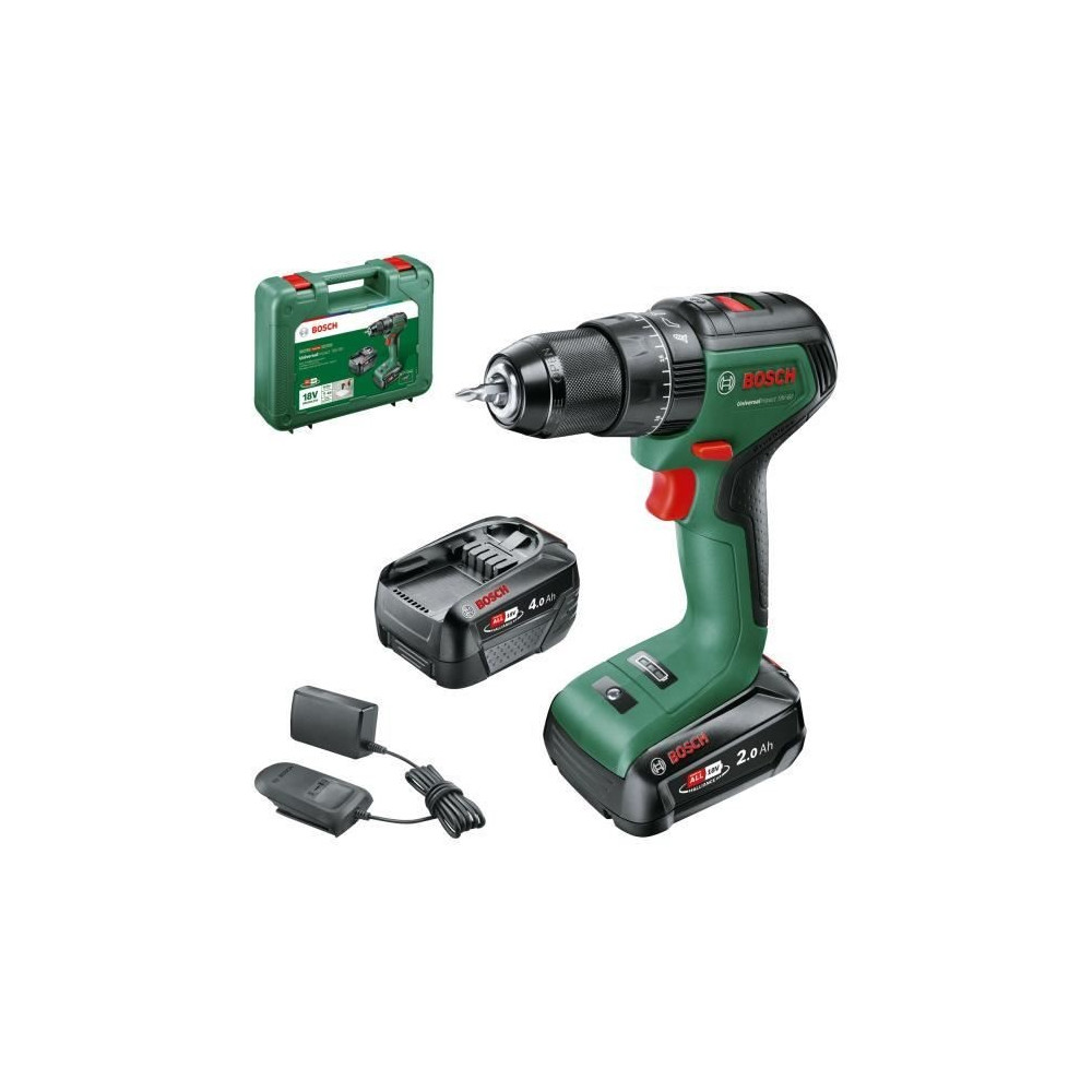 Perceuse visseuse Bosch UniversalImpact 18V60 Brushless (+2xbatteries