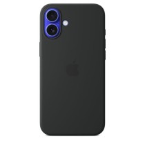 APPLE iPhone 16 Plus - Coque en silicone avec MagSafe - Black