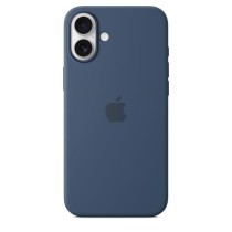 APPLE iPhone 16 Plus - Coque en silicone avec MagSafe - Denim