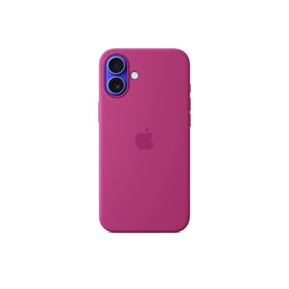 APPLE iPhone 16 Plus - Coque en silicone avec MagSafe - Fuchsia