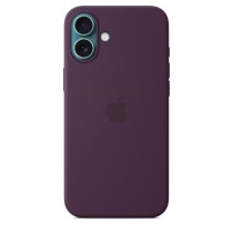 APPLE iPhone 16 Plus - Coque en silicone avec MagSafe - Plum