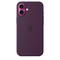 APPLE iPhone 16 Plus - Coque en silicone avec MagSafe - Plum