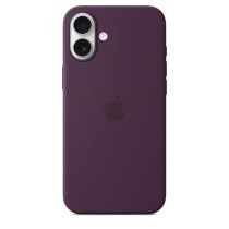 APPLE iPhone 16 Plus - Coque en silicone avec MagSafe - Plum