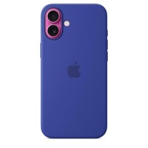 APPLE iPhone 16 Plus - Coque en silicone avec MagSafe - Ultramarine