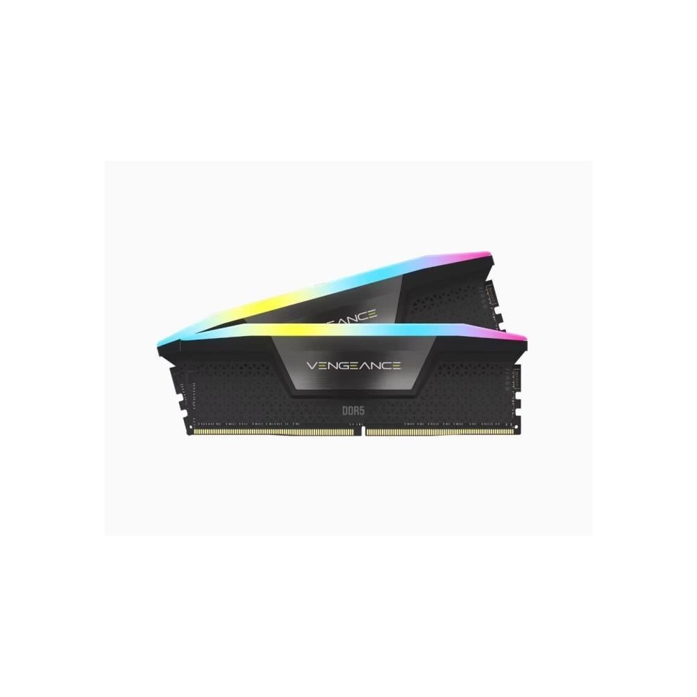 Mémoire RAM - CORSAIR - Vengeance RGB DDR5 - 32GB 2x16GB DIMM - 5600