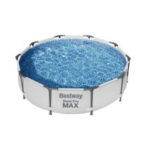 Kit Piscine hors sol tubulaire BESTWAY Steel Pro Max™ - 305 x 76 cm - Ronde (Avec épurateur a cartouche et pompe de filtratio