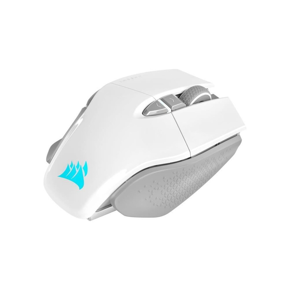 Souris Gaming - Sans fil - CORSAIR - M65 RGB Ultra Wireless - Blanc -