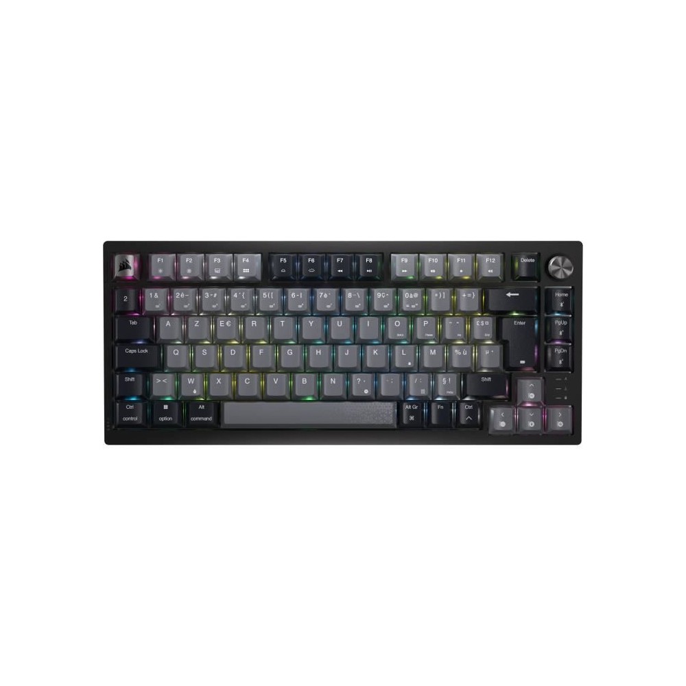 Clavier gaming mécanique sans fil - CORSAIR - K65 PLUS WIRELESS - Noi