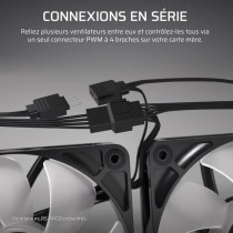 Ventilateur PWM 140mm - CORSAIR - RS140 - Blanc