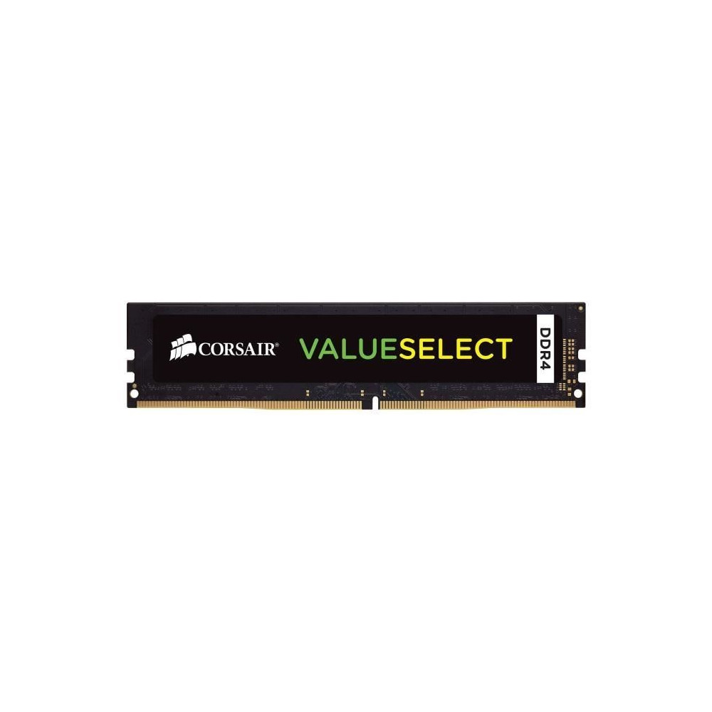 Mémoire RAM - CORSAIR - Value Select DDR4 - 4GB 1x4GB DIMM - 2400 MHz