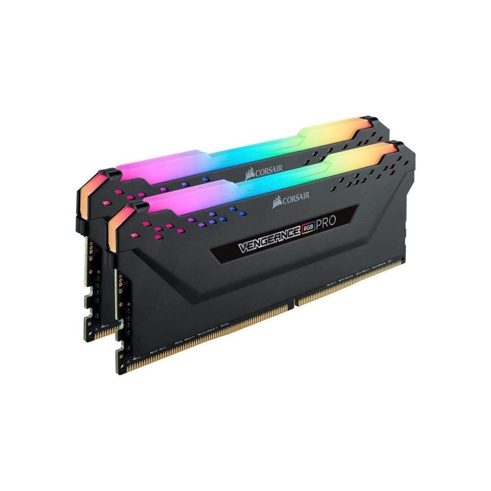 Mémoire RAM - CORSAIR - Vengeance RGB Pro DDR4 - 16GB 2x8GB DIMM - 32