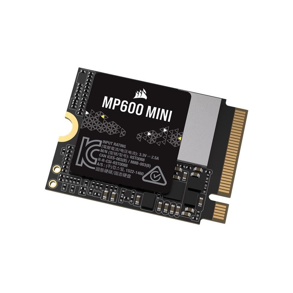 SSD interne - CORSAIR - MP600 Mini 1 to M.2 2230 NVMe PCIe x4 Gen4 2 S