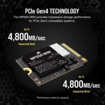 SSD interne - CORSAIR - MP600 Mini 1 to M.2 2230 NVMe PCIe x4 Gen4 2 S