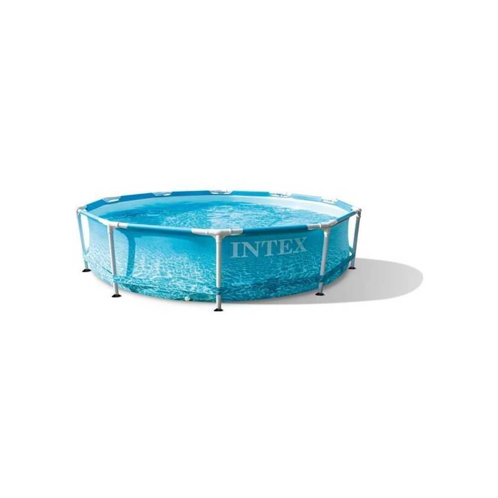 Piscine hors-sol tubulaire INTEX Ocean - Rond - (ø)3,05 x (h)0,76 m