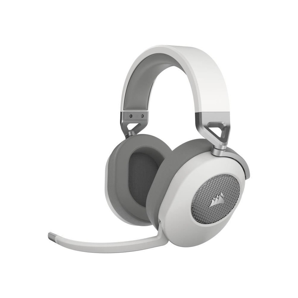 Casque gaming sans fil - CORSAIR - HS65 Wireless V2 - Blanc