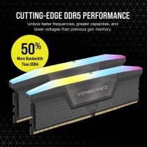 Mémoire RAM - CORSAIR - Vengeance RGB DDR5 RAM 32Go (2x16Go) 5600MHz