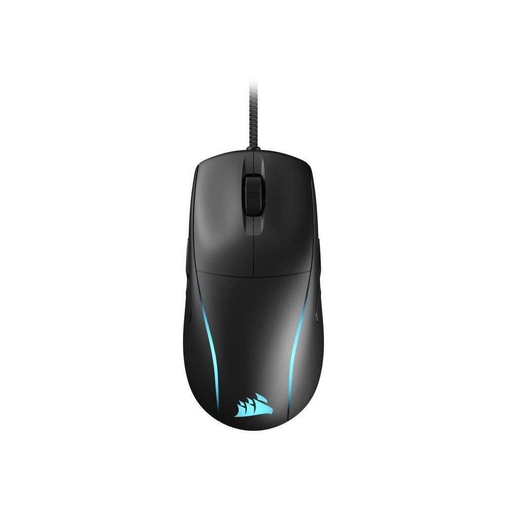 Souris Corsair M75 RGB, filaire, noire.