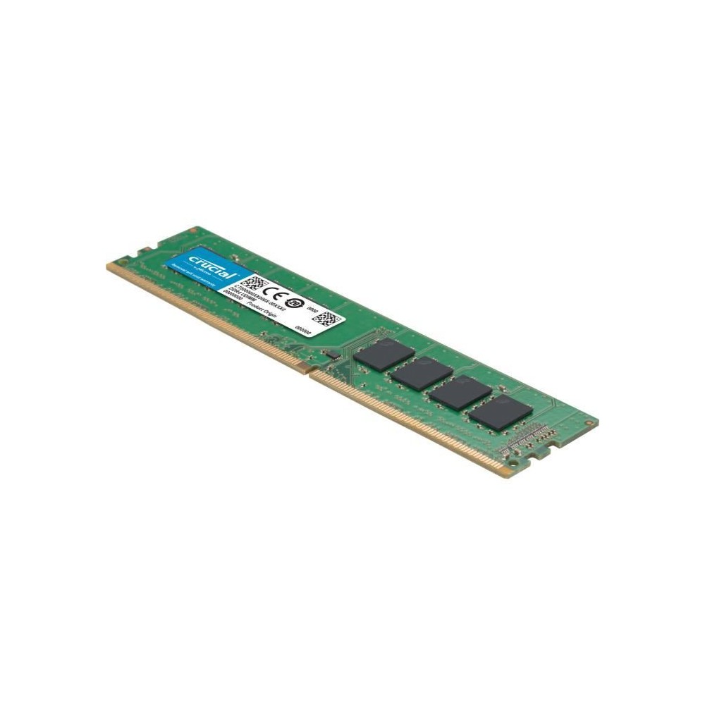 CRUCIAL - Mémoire PC DDR4 - 8Go (1x8Go) - 2400MHz - CAS 17 (CT8G4DFS8