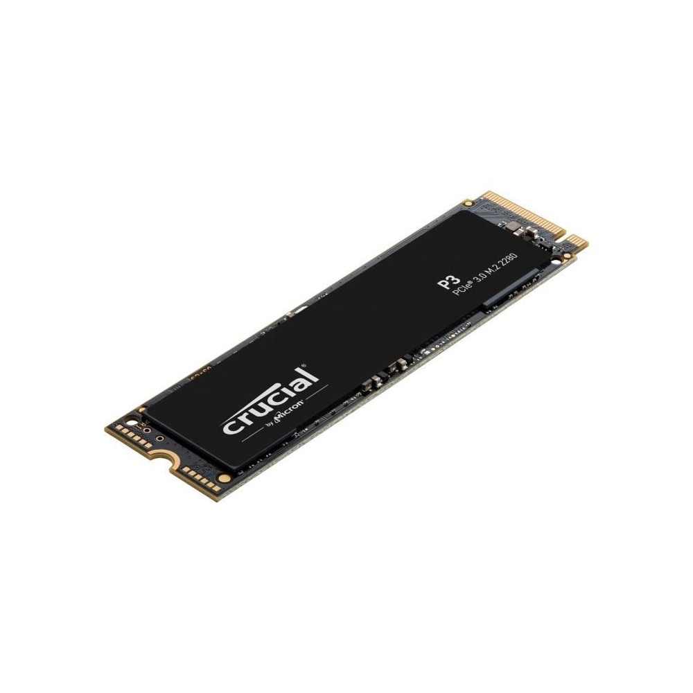 Disque dur SSD CRUCIAL P3 4 To 3D NAND NVMe PCIe M.2