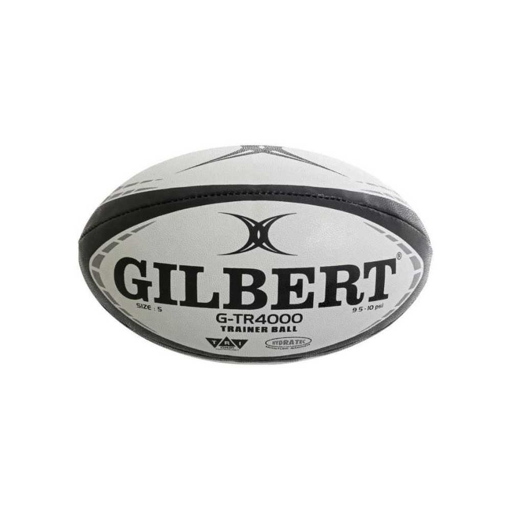 GILBERT Ballon de rugby G-TR4000 - Taille 5 - Homme - Noir