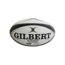 GILBERT Ballon de rugby G-TR4000 - Taille 5 - Homme - Noir