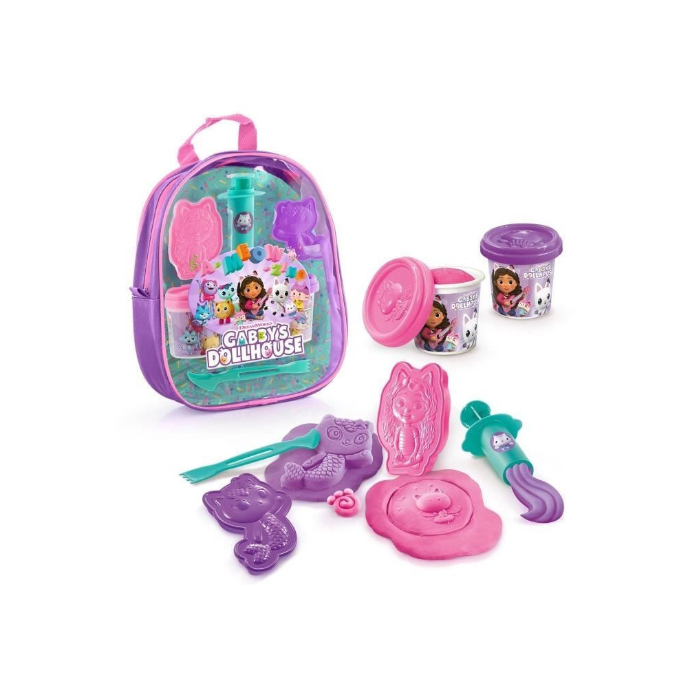 Canal Toys - GABBY ET LA MAISON MAGIQUE - Sac a dos de pâte a modeler