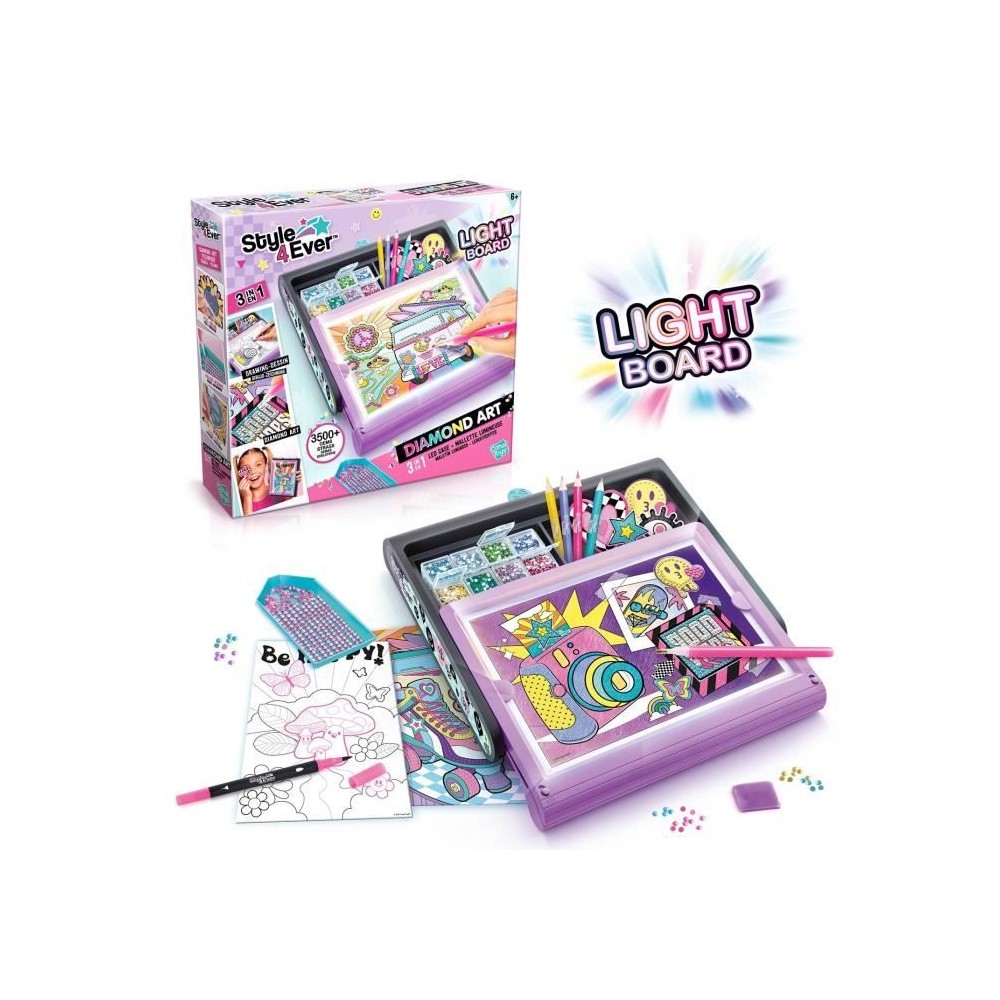 Canal Toys - Style For Ever - Diamant'Art Mallette Lumineuse - OFG 300