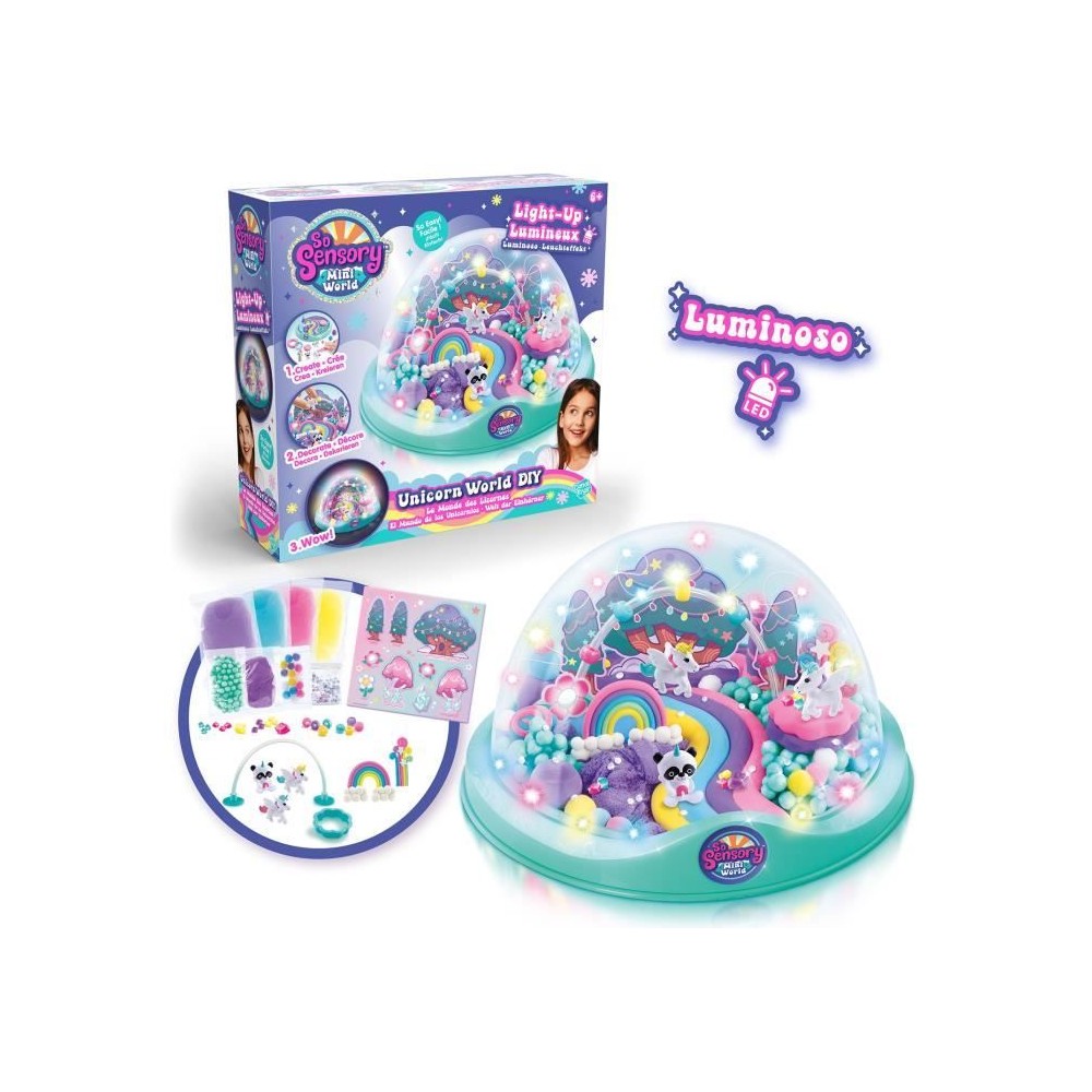 Canal Toys - So Sensory Mini World - Le Monde des Licornes DIY - SEN 0