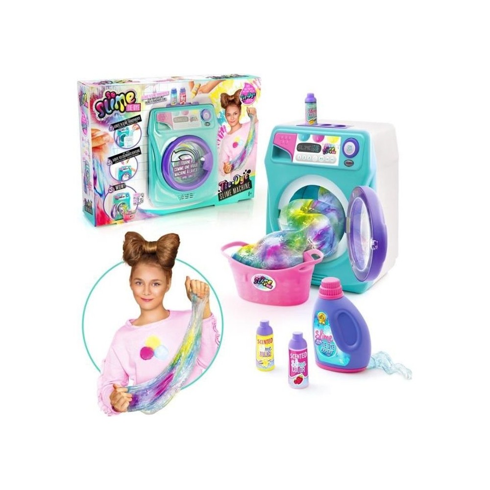 Canal Toys Machine a laver Slime Tie & Dye SO DIY - Crée ta propre sl