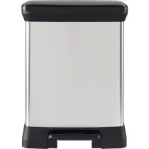 Poubelle Rectangle - DECO BIN - CURVER - 50L - Design élégant - 39 x