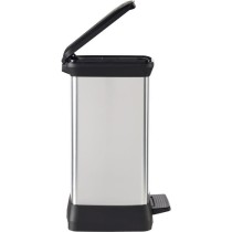 Poubelle Rectangle - DECO BIN - CURVER - 50L - Design élégant - 39 x