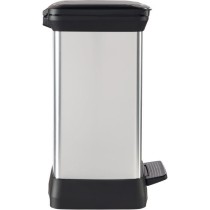 Poubelle Rectangle - DECO BIN - CURVER - 50L - Design élégant - 39 x