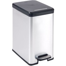 Poubelle Slim - SLIM BIN - CURVER - 25L - Design compact - 41 x 27 x 5